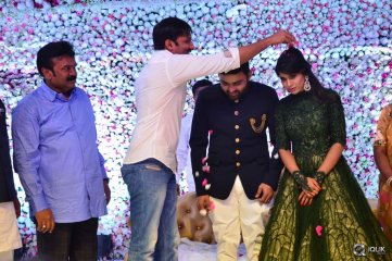 Celebs at Talasani Srinivas Yadav Daughter Wedding Reception